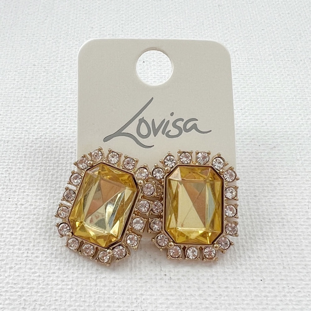 4/$25 Lovisa Crystal Stud Earrings